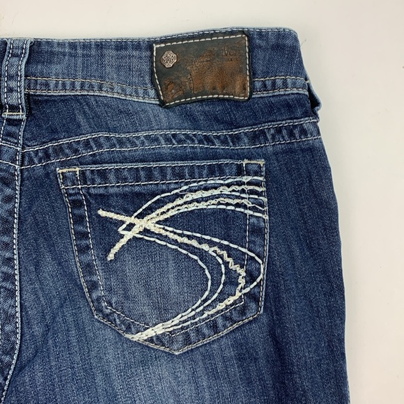 Silver Jeans Suki Bootcut Size 29 Medium wash denim with stretch - Picture 6 of 14